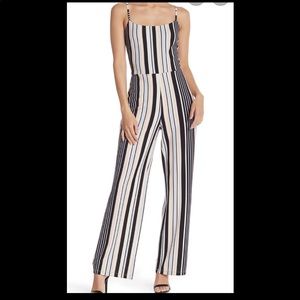 Material Girl Stripe Sleeveless Jumpsuit